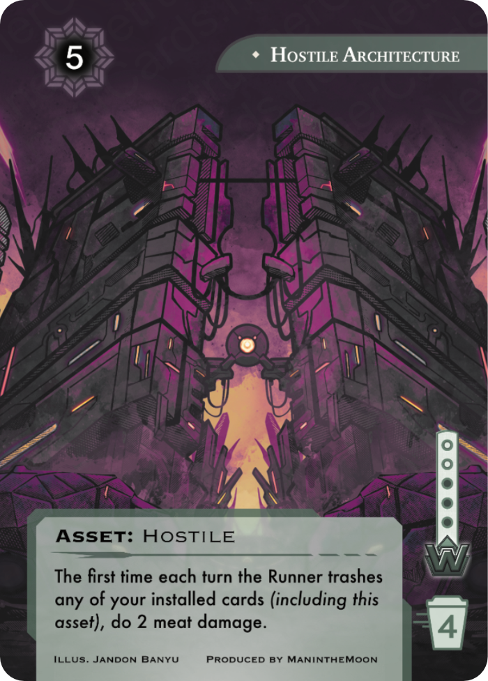 Hostile Architecture - Playset