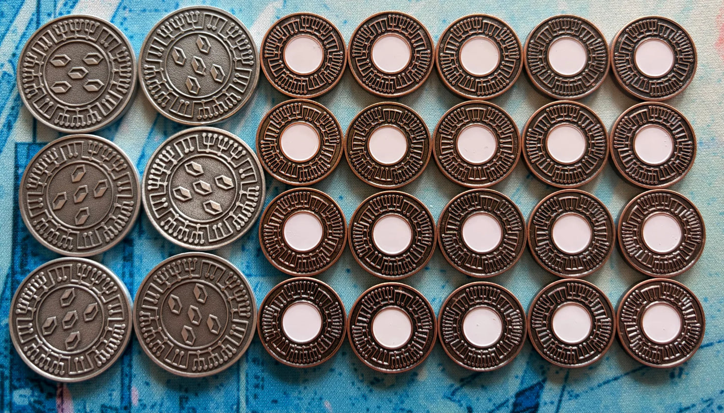 Metal Netrunner Credit Tokens
