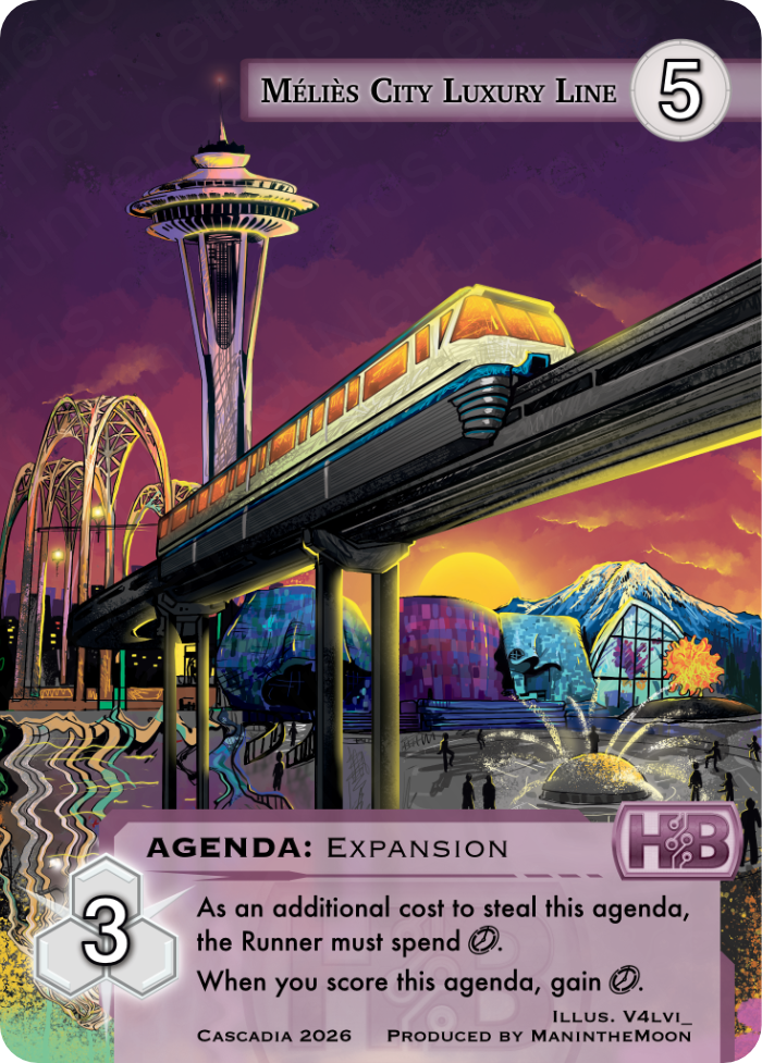 Cascadia 2026 Ticket - Netrunner in-person continentals