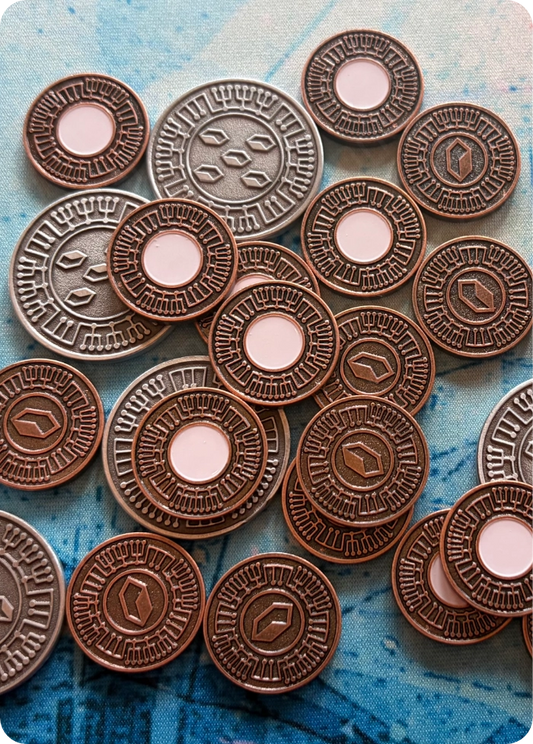 Metal Netrunner Credit Tokens