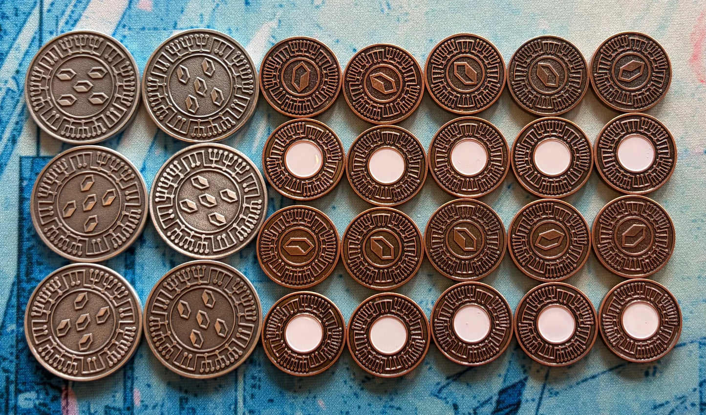 Metal Netrunner Credit Tokens