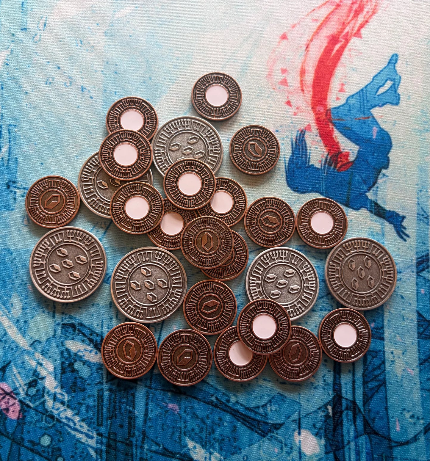 Metal Netrunner Credit Tokens