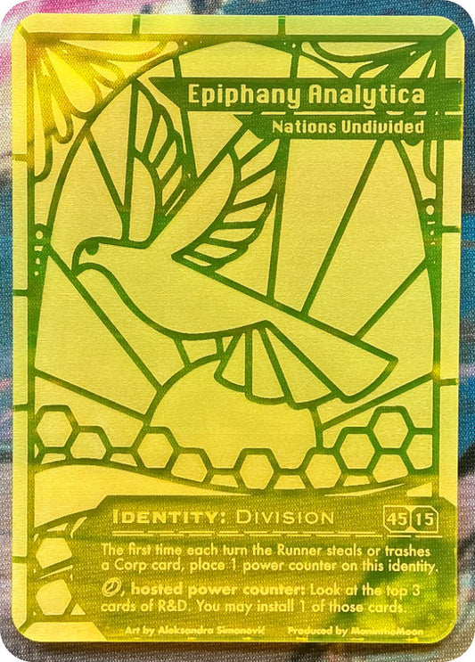Epiphany - Laser Engraved ID