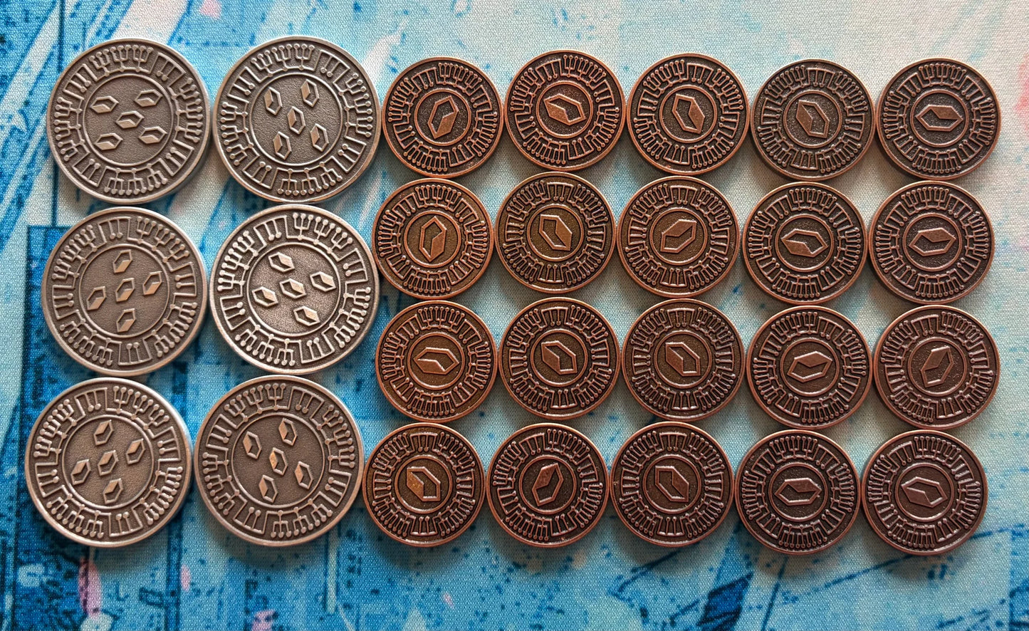 Metal Netrunner Credit Tokens