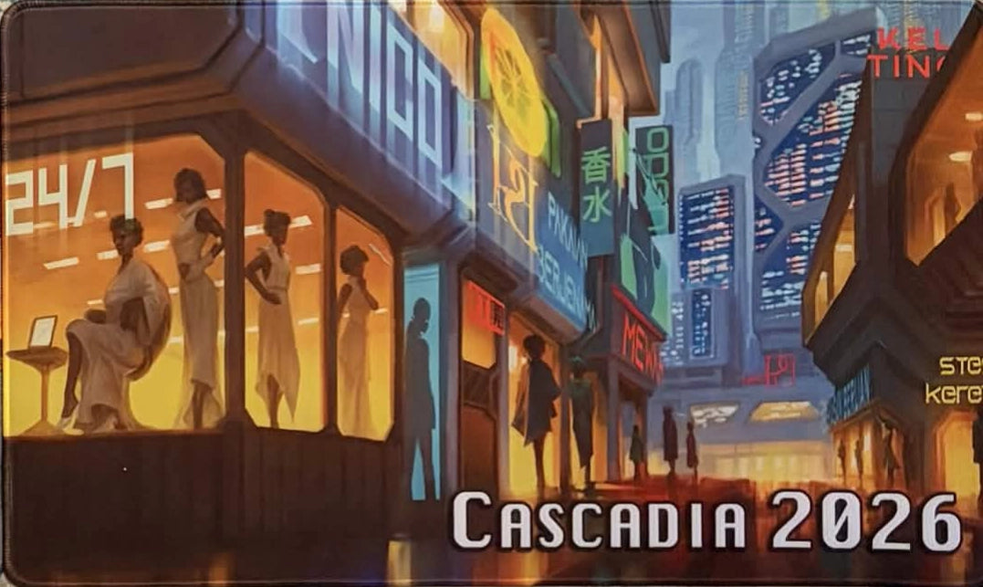 Cascadia 2026 Playmats