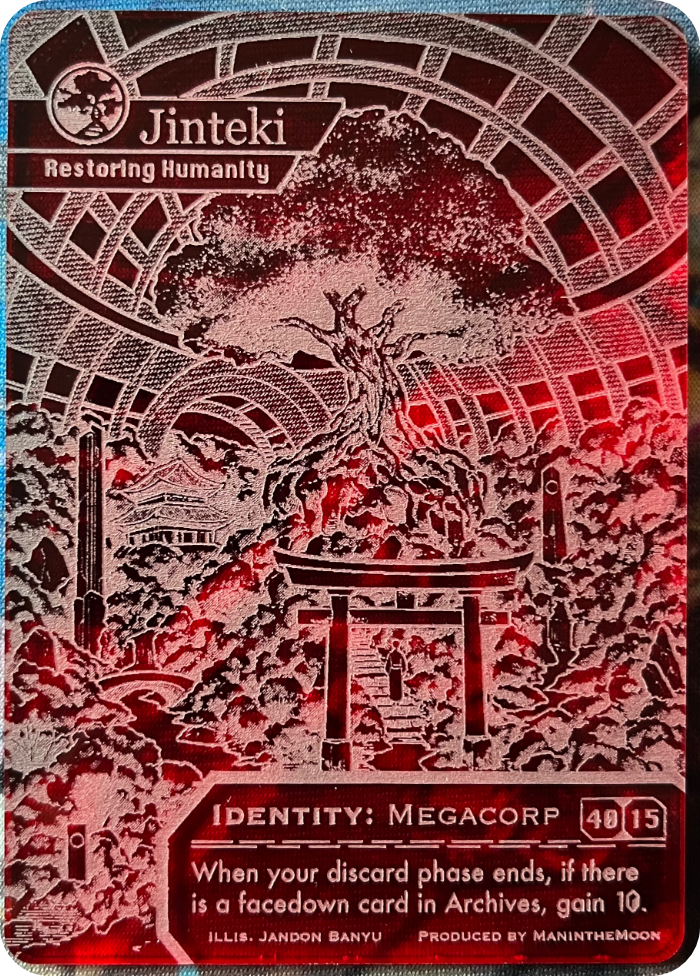 Restoring Humanity - Laser Engraved ID