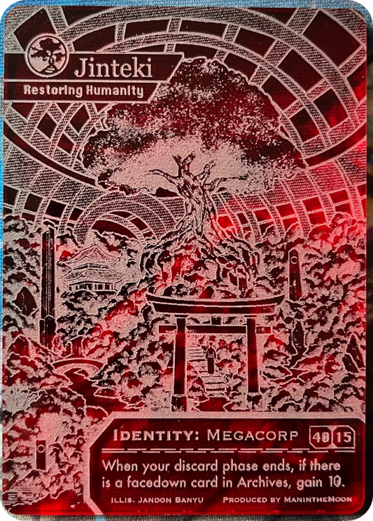 Restoring Humanity - Laser Engraved ID