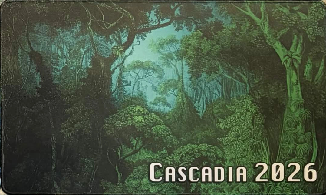 Cascadia 2026 Playmats