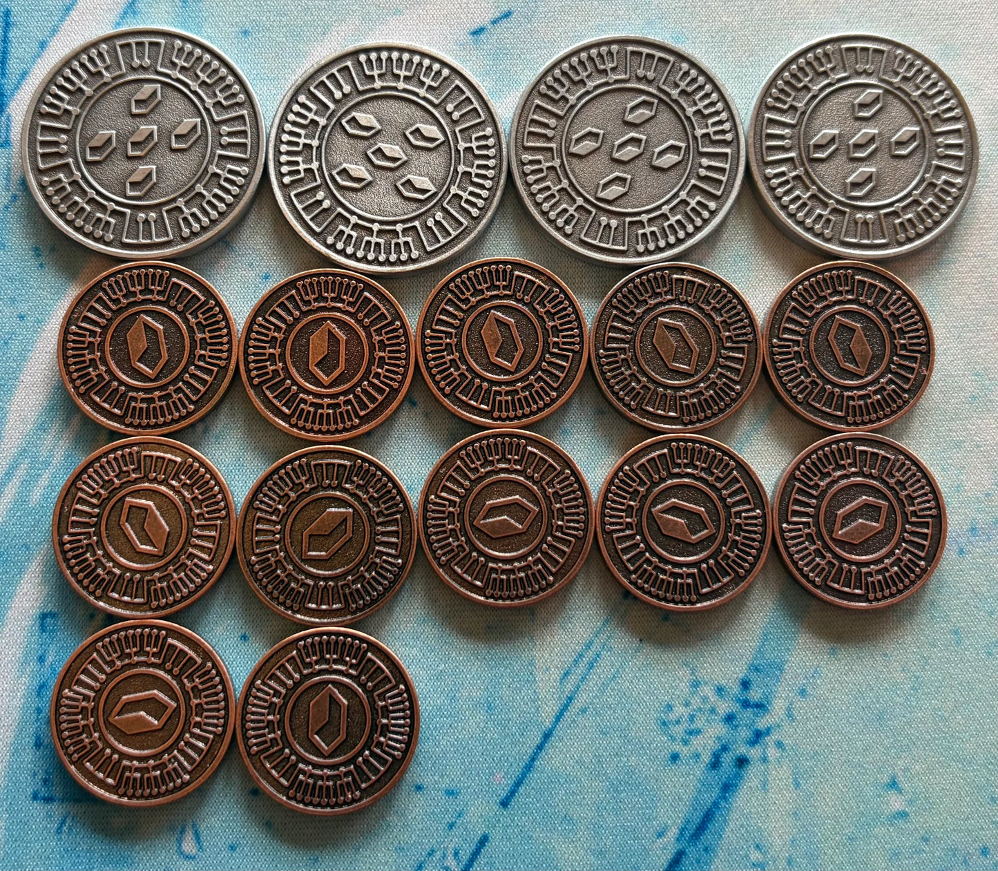 Metal Netrunner Credit Tokens