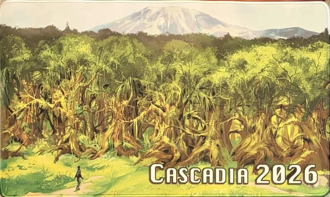 Cascadia 2026 Playmats