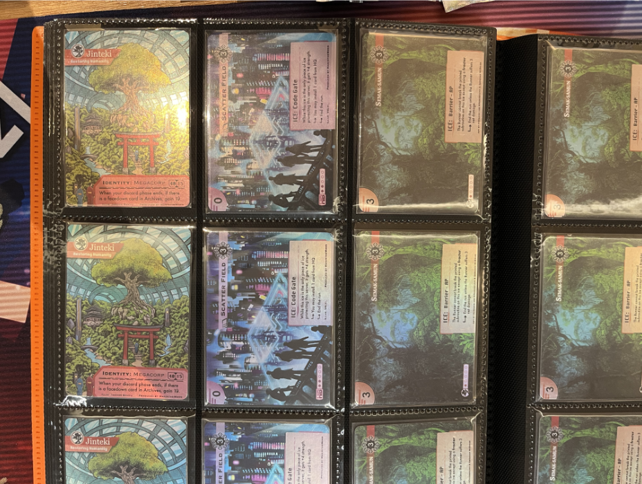 Foils, IDs and Booster Packs (Artist Colonel Nottingham)